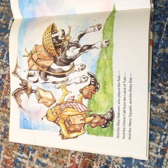 Edward Lear The Quangle Wangle's Hat Hardback Book - 1988 - Picture 3 of 7